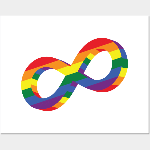 LGBT Infinity Wall Art by dan89